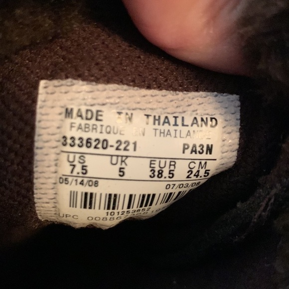 Nike Brown Lace Up Boots - Picture 10 of 11